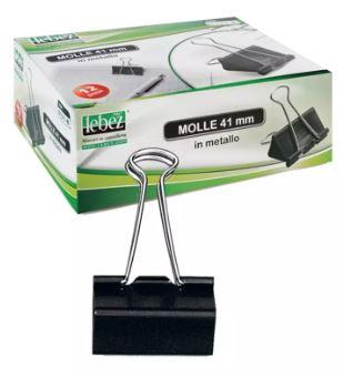 MOLLE DOUBLE CLIPS LEBEZ 51MM 12PZ 510/0