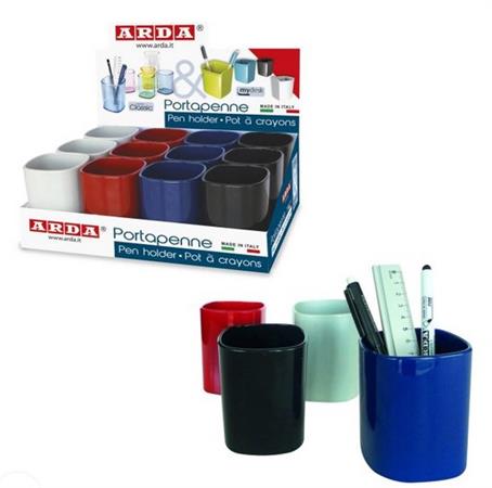 BICCHIERI PORTAPENNE IN PLASTICA ARDA ASS. 4111AS
