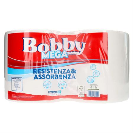 ROTOLO ASCIUGAMANO BOBBY MEGA 1.7KG 2PZ  118838