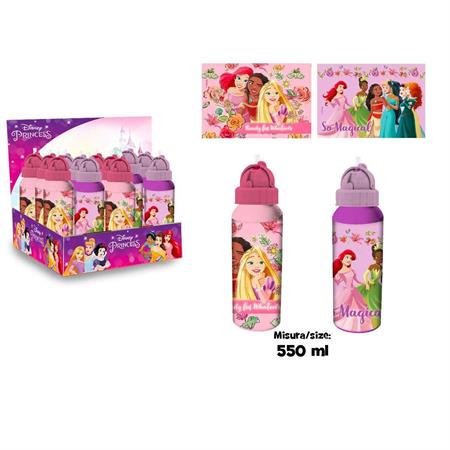 BORRACCIA ALLUMINIO 550ML PRINCESS        D09506