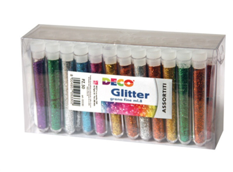 BRILLANTINI GRANA FINE ASSORTITI 12ML CWR ART.130/50