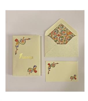 CARTA DA LETTERA FIORENZA TASCHETTA 10/10 CARTA E BUSTE 7X11