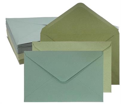 BIGLIETTI E BUSTE FT.9 VERDE     E30061/BL