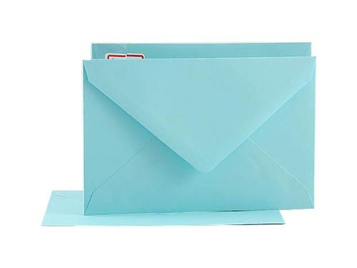 BIGLIETTI E BUSTE N.9 CELESTE       E30003/BL BIGLIETTI E BUSTE N.9 CELESTE       E30003/BL