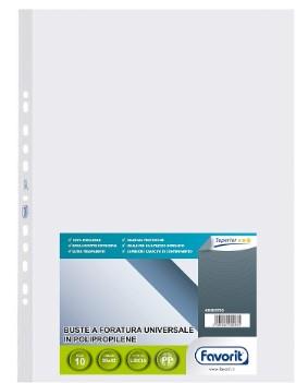 BUSTE CON FORI A3 42X30 10PZ FAVORIT 400053790   01030001