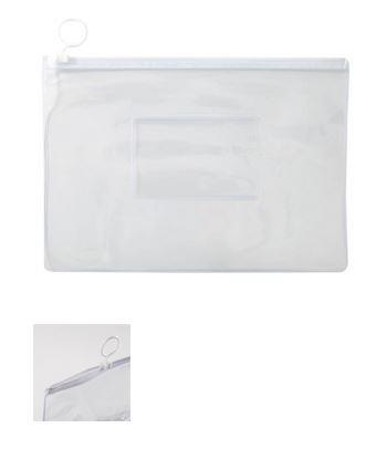 BUSTE PVC TRASPARENTI A5 CON ZIP  01NIK438