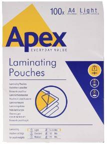 POUCHES PLASTIFICATRICE APEX A4 80MY 6003201