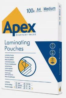 POUCHES PLASTIFICATRICE APEX A4 125MY FELLOWES 6003501
