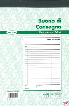 BLOCCO BUONI CONSEGNA 2 COPIE A5 220x148 10734  2303 BLOCCO BUONI CONSEGNA 2 COPIE A5 220x148 10734  2303