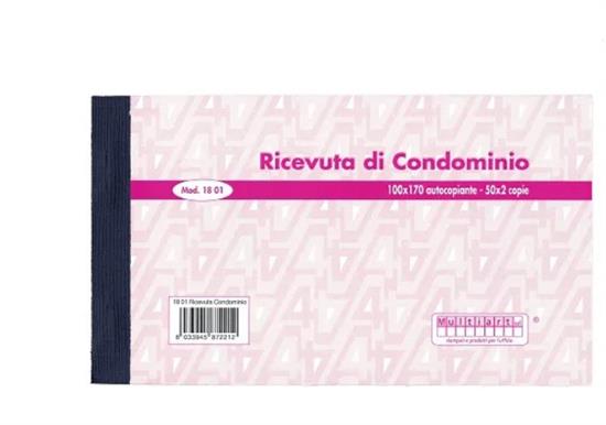 BLOCCO RICEVUTA CONDOMINIO CON AVVISO 100X170 1802