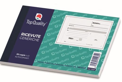 BLOCCO RICEVUTA GENERICA TASK 10X17 10207