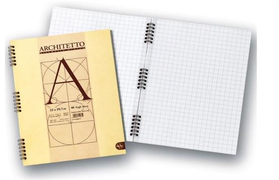 BLOCCO ARCHITETTO A4 BIANCO         105442 BI