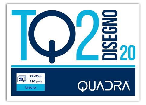 ALBUM BLOCCO DISEGNO TOP QUALITY TQ2 24X33 LISCIO 20FF   4812