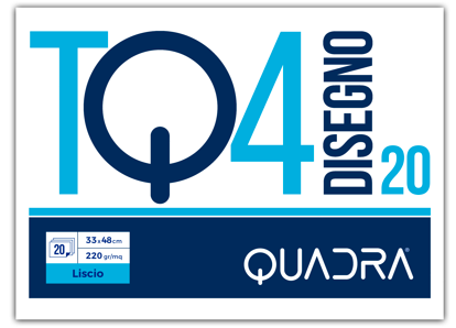 BLOCCO DISEGNO TQ4 33X48 LISCIO 220GR TOP QUALITY  4807 65601026