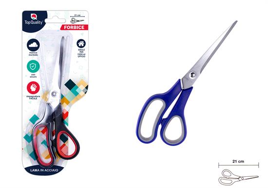 BLISTER FORBICI DA UFFICIO TOPQUALITY CM.21 10889