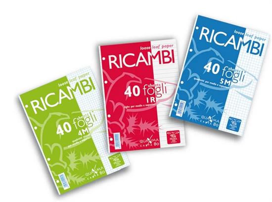 RICAMBI FORATI MAXI A4 QUAXIMA 1R   629031R