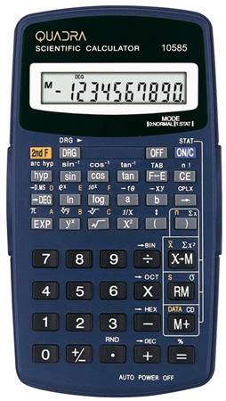 CALCOLATRICE SCIENTIFICA QUADRA 8+2 56F 10585