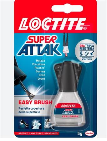 LOCTITE COLLA ATTAK EASY BRUSH      5GR. 2632157