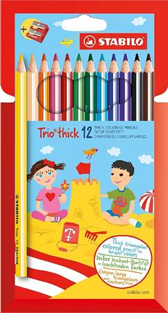 PASTELLI STABILO TRIO DA 12PZ 203/2-12