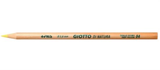 GIOTTO 12 PASTELLI DI NATURA GIALLO SCURO 240304