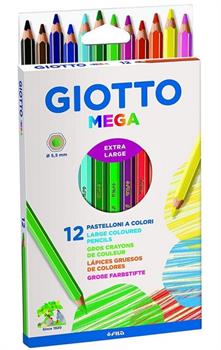 GIOTTO MEGA PASTELLONI DA 12 225600
