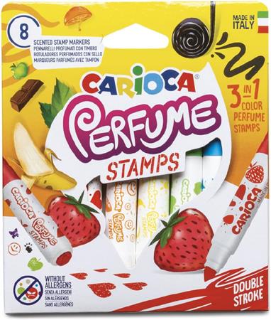 PENNARELLI CARIOCA PROFUMATI STAMP 8PZ      42988