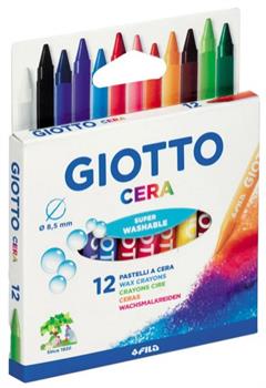 GIOTTO PASTELLI A CERA DA 12 281200