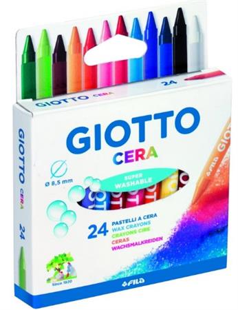 GIOTTO PASTELLI A CERA DA 24 NEW  282200