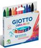 GIOTTO PASTELLI A CERA MAXI DA 12 291200