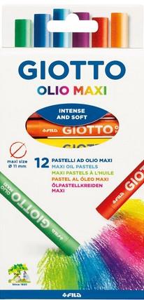 GIOTTO MAXI PASTELLI A OLIO DA 12   293400