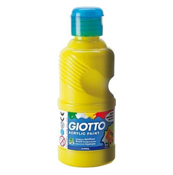 TEMPERA ACRILICA GIALLO 250ML GIOTTO 534002