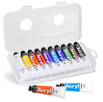 SET COLORI ACRILICI DA 10 PRIMO 18ML.         405TA10SP