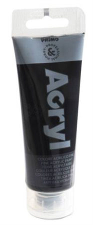 COLORI ACRILICI PRIMO NERO TIBO 75ML      420TA75800