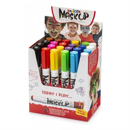 COLORI MASKUP CARIOCA TRUCCO FACCIALE 24PZ 43053