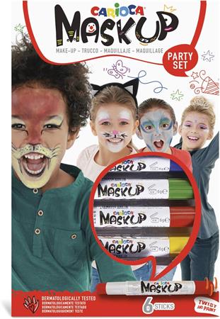 COLORI TRUCCABIMBI CARIOCA MASKUP 6PZ                   43052