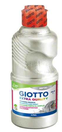TEMPERA METALLIZZATA GIOTTO ARGENTO 250ML    531402