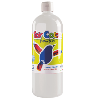TOY COLOR TEMPERA LIQUIDA 1LT BIANCO  0554.601