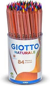 PASTELLI GIOTTO DI NATURA BARATTOLO DA 84 520200  519600