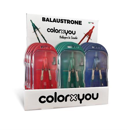 BALAUSTRONE COLORATO FISSO COLORXYOU 11035