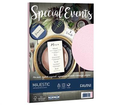 CARTA EVENTS A4 ROSA 250GR 10FF     A69S174