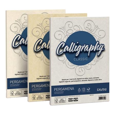 CARTA PERGAMENA A4 CALLIGRAPHY FAVINI 90GR A69Q204