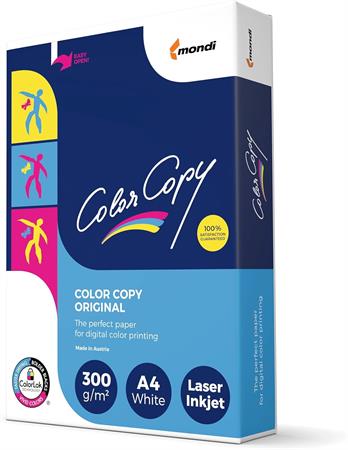 CARTA COLOR COPY MONDI 300GR A4 125FF  COLOR300/A4