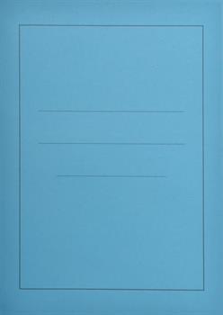 CARTELLA PER ATTI TOPQUALITY BLU' 100PZ  0588  10341