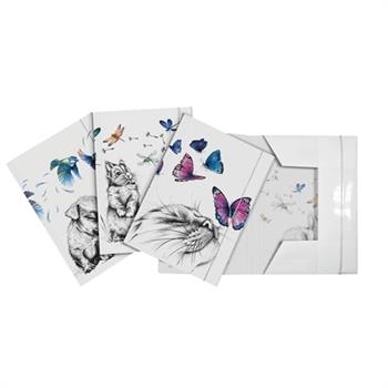 CARTELLA PPL CON ELASTICO A4 FRIENDS ASS.         P6730190