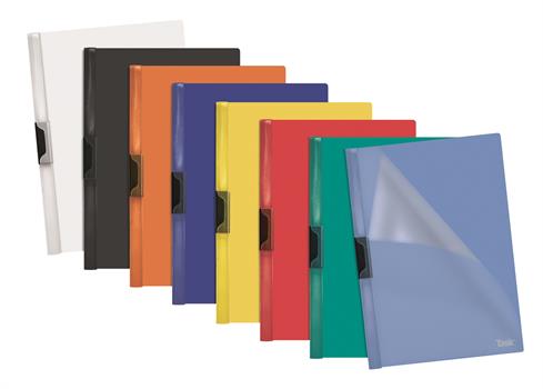 CARTELLINA C/CLIP A4  TOPQUALITY     ASS.  2071