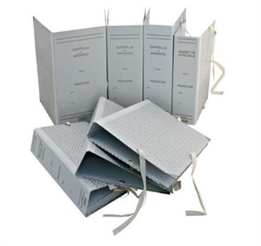 CARTELLA ARCHIVIO CON LEGACCI DR.15 CM  1905