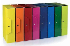 CARTELLA PORTAPROGETTI DR.10CM COLORI ASSORITTI