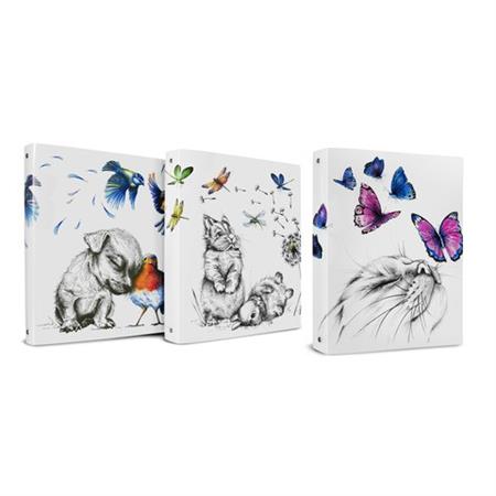 RACCOGLITORE CON ANELLI A4 ICON FRIEND        3625190