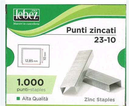 PUNTI METALLICI CUCITRICE LEBEZ KH-23-10