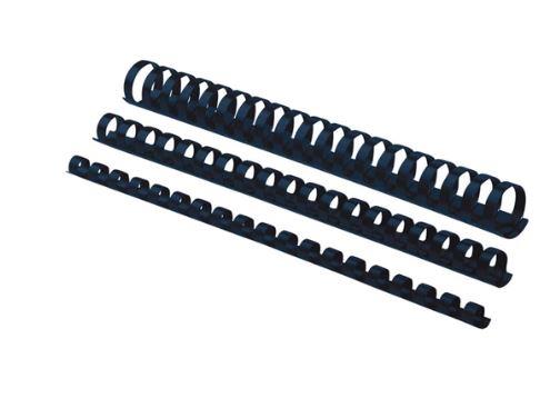 DORSI PLASTICI A 21 ANELLI FELLOWES 22 MM 53479